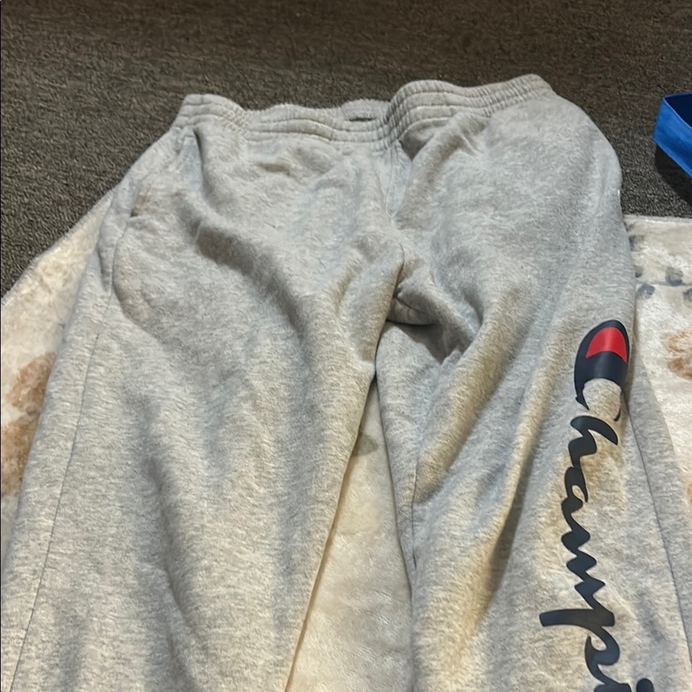 Champion Gray Sweatpants for Everyday Comfort